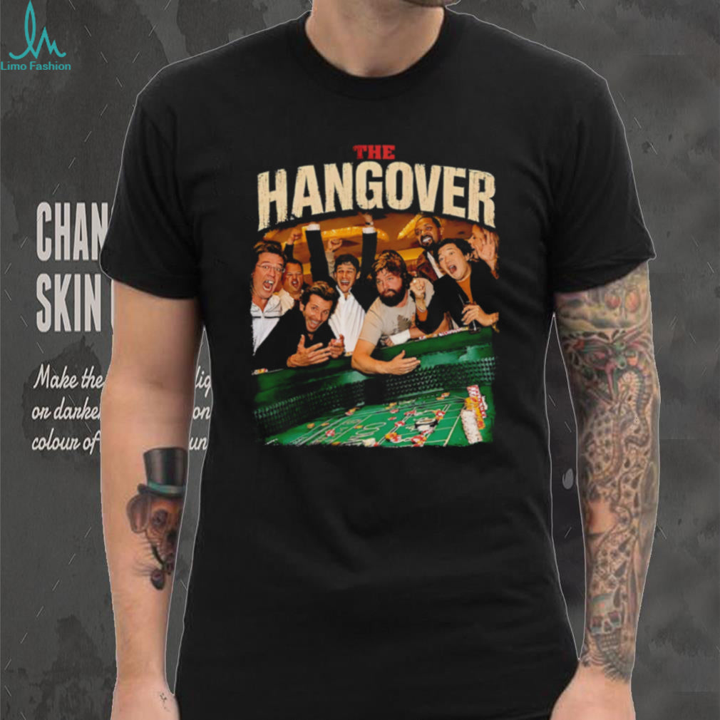 The Hangover 2009 Casino table scene vintage shirt