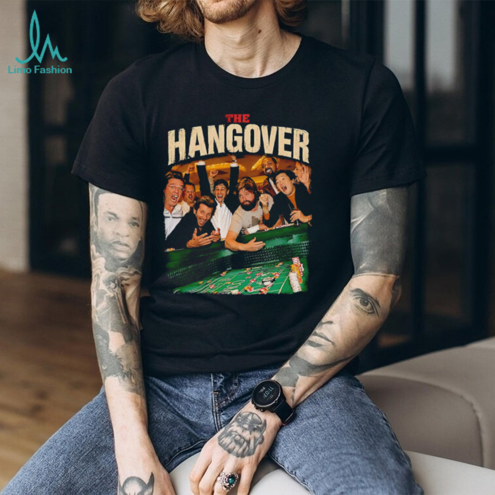 The Hangover 2009 Casino table scene vintage shirt