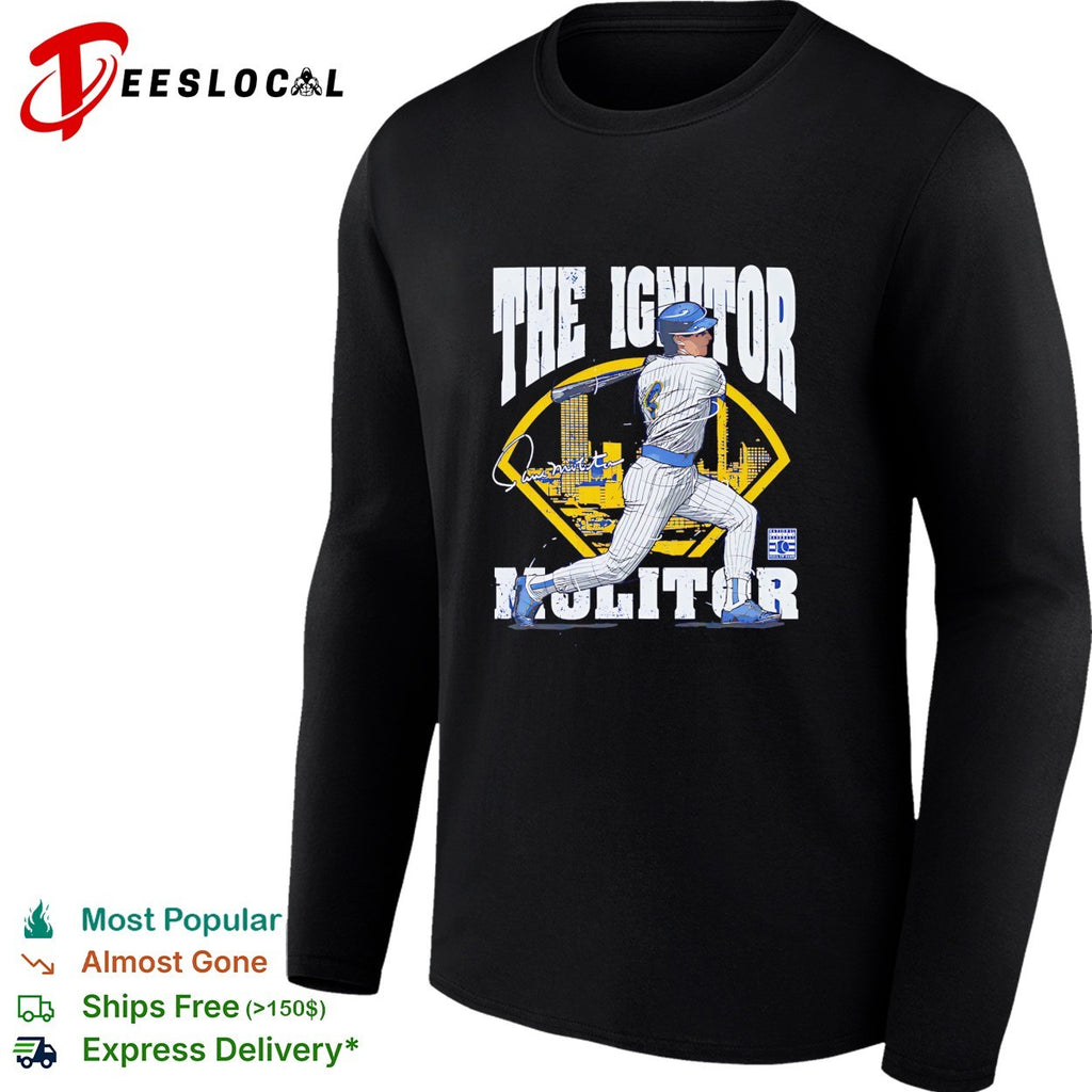 The Ignitor Paul Molitor number 4 Minnesota Twins baseball skylin signature shirt