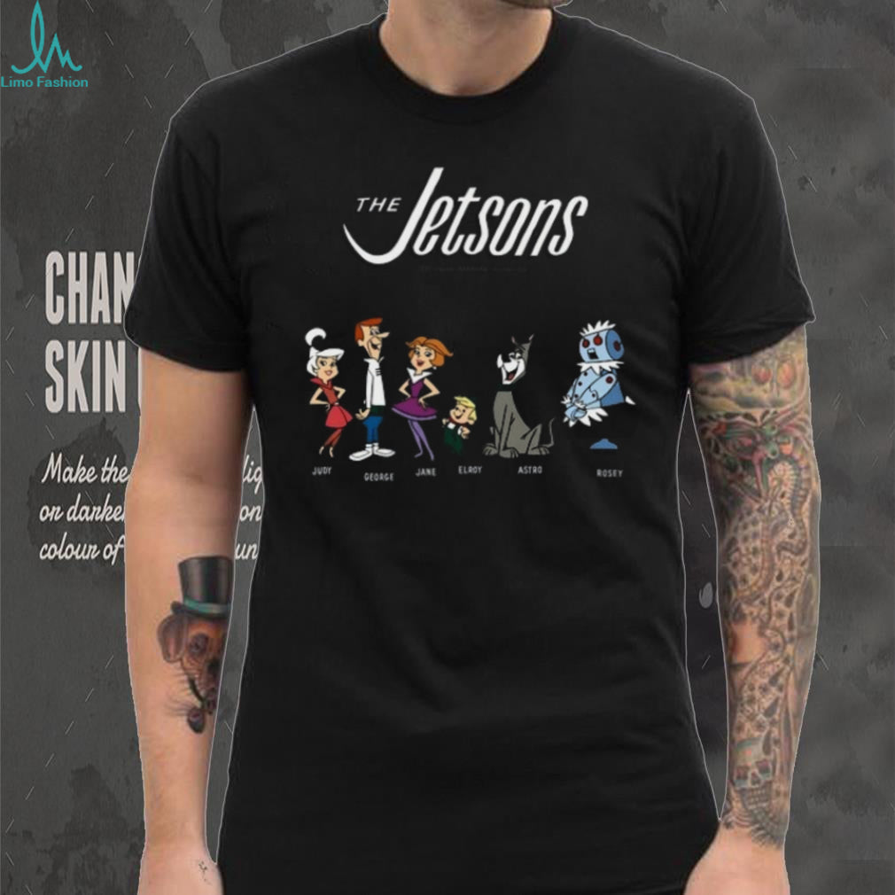 The Jetsons Future Family Lineup Vintage Cartoon T Shirt