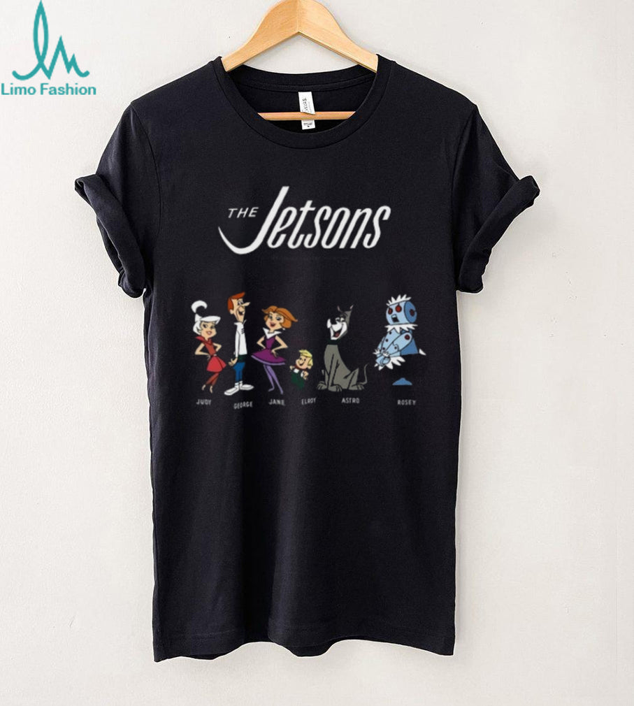 The Jetsons Future Family Lineup Vintage Cartoon T Shirt