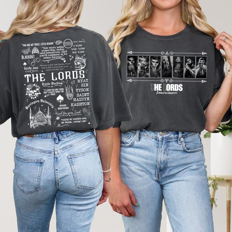 The LORDS Series T-Shirt, Chaotic Book Sweatshirt, I Vow You Vow We Vow Hoodie, Bookish Merch, Dark Romance Tee, Book...