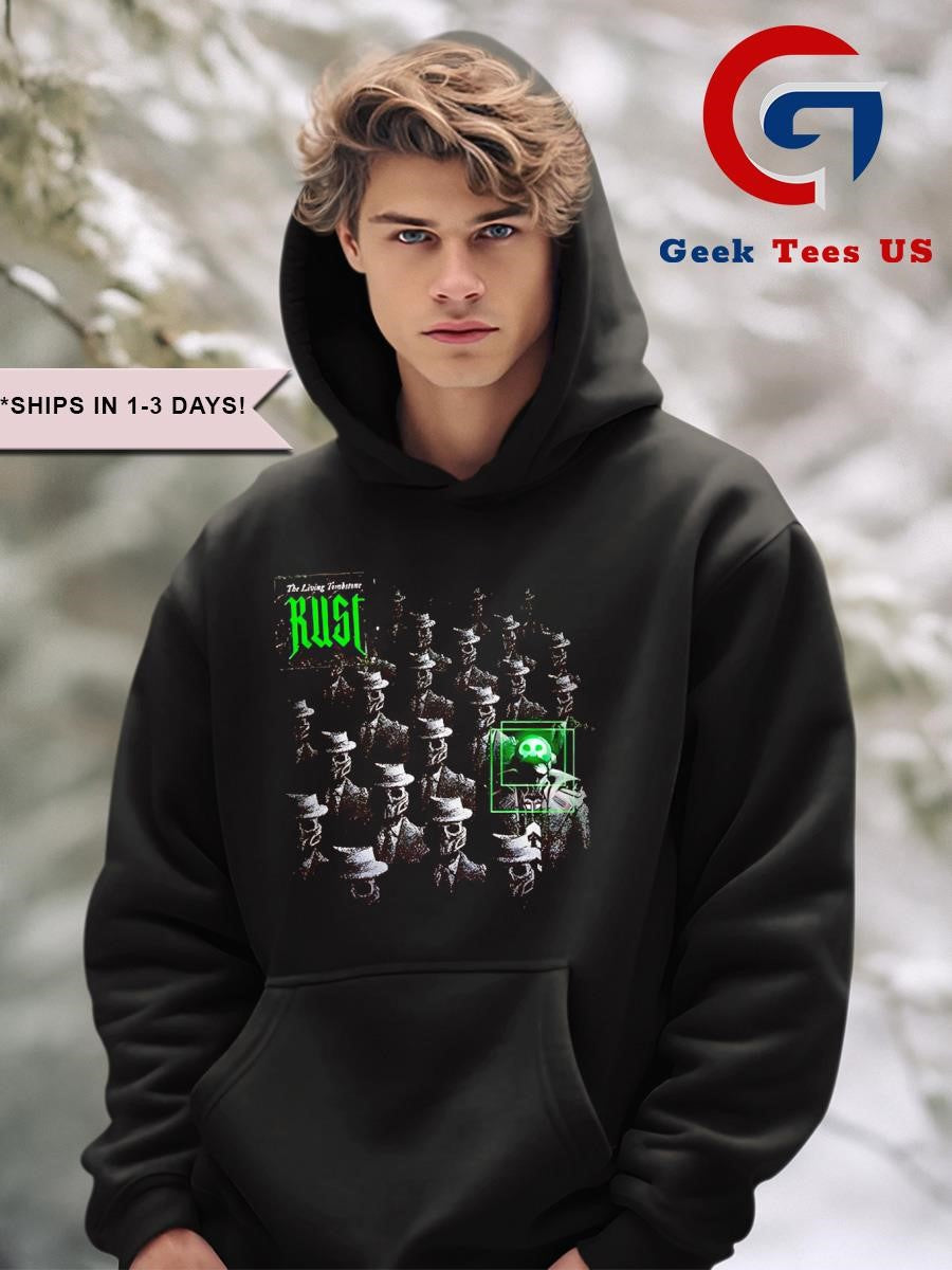 The Living Tombstone Rust album cover shirt