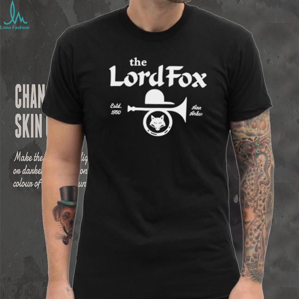 The Lord Fox Estd 1950 Ann Arbor Novelty T Shirt