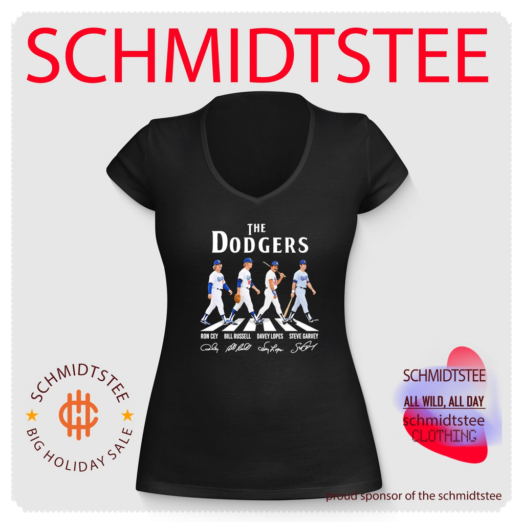The Los Angeles Dodgers Abbey Road signature shirt