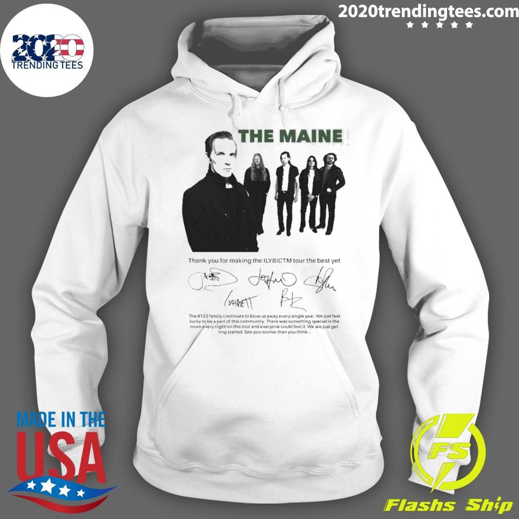 The Maine Signed Thank You Making The Ilybictm Shirt