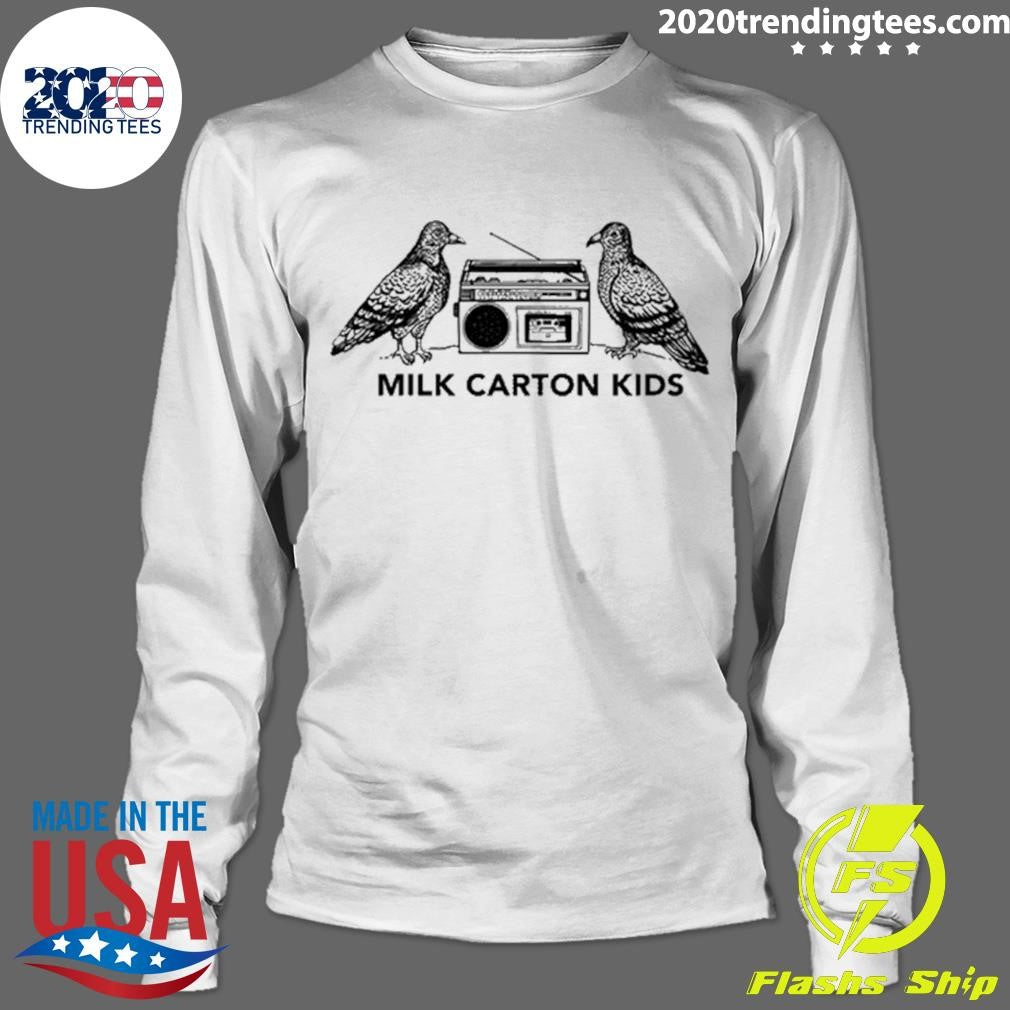 The Milk Carton Kids Boombox Bird Shirt