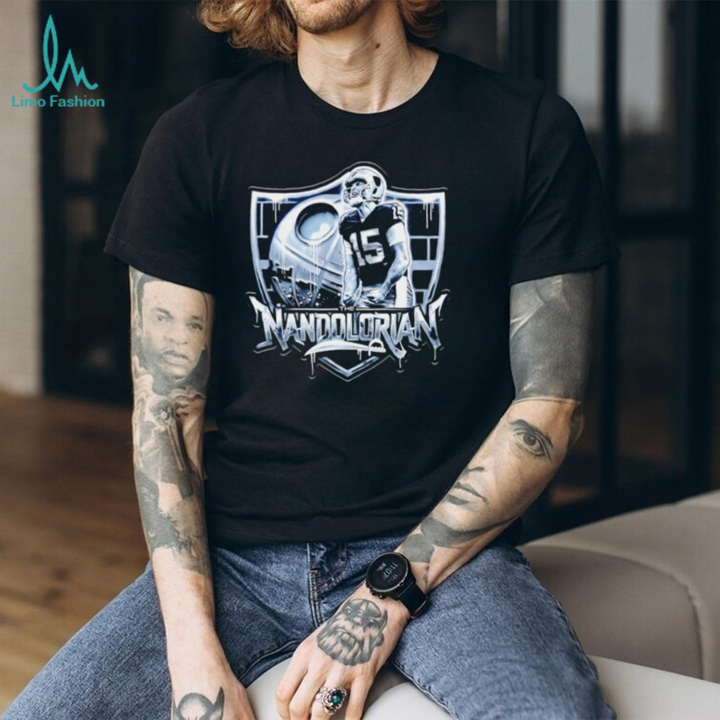 The Nandolorian Las Vegas Football Helmet Shield T Shirt