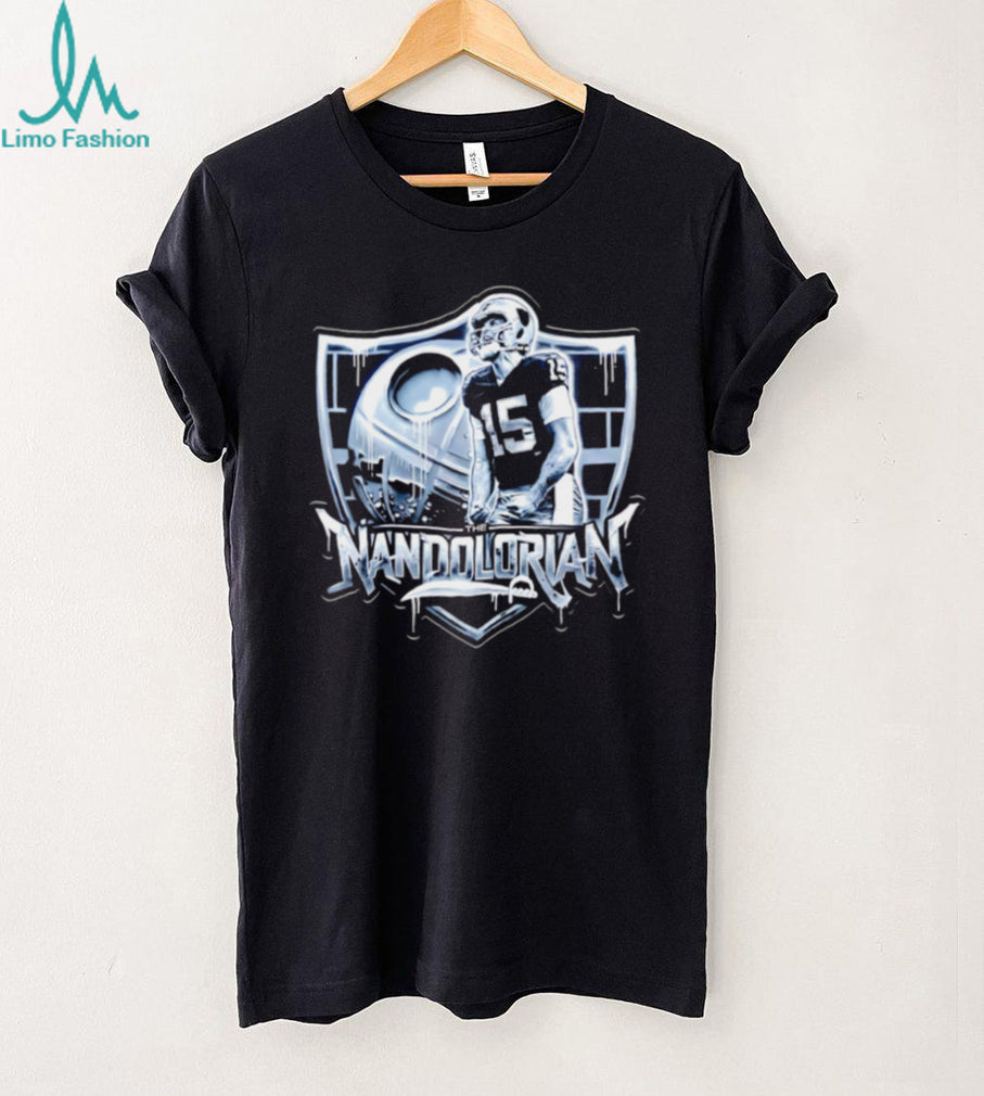 The Nandolorian Las Vegas Football Helmet Shield T Shirt