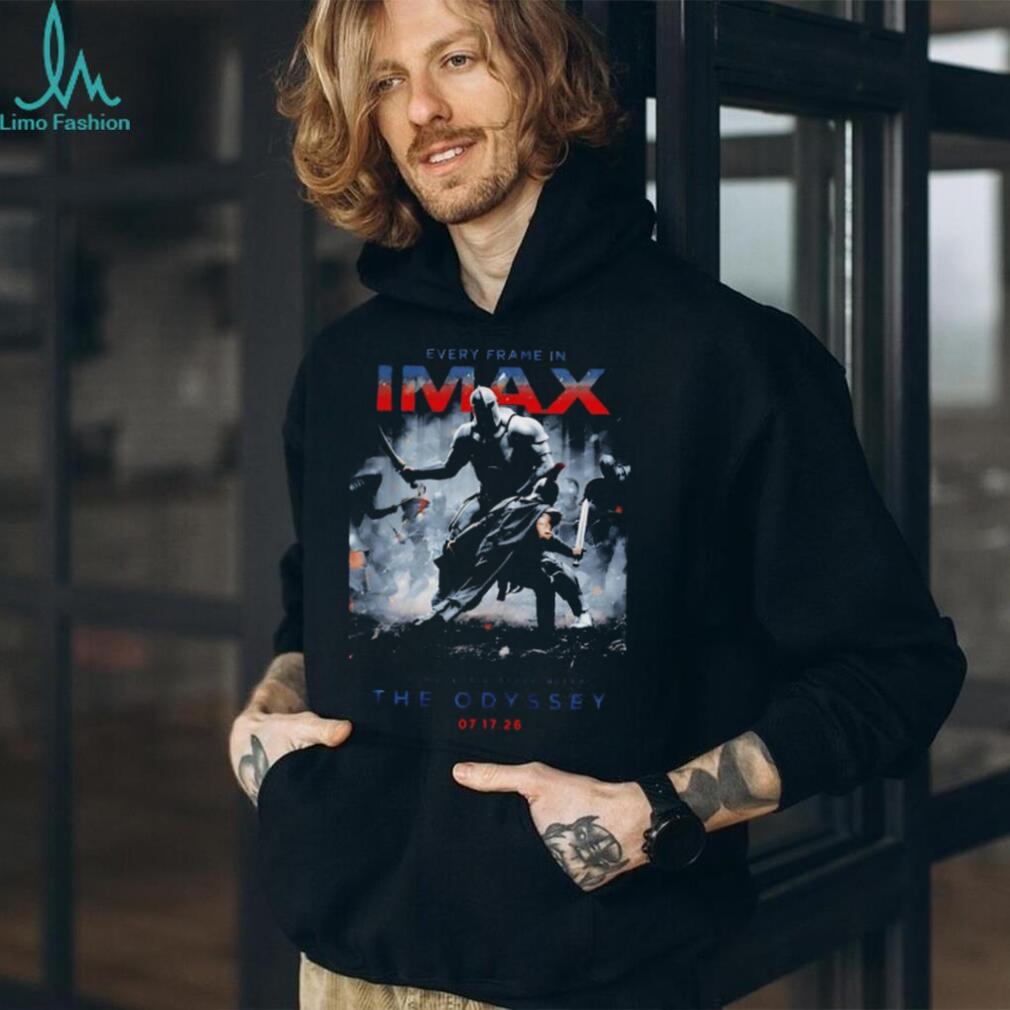 The Odyssey IMAX Knight Battle Movie Graphic shirt