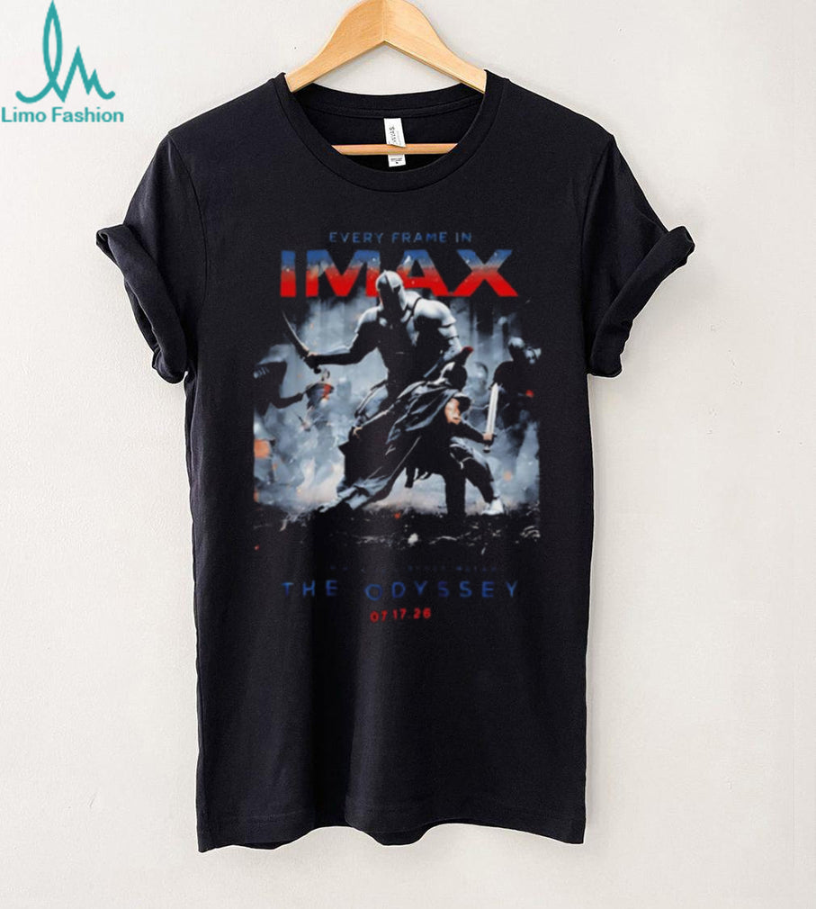 The Odyssey IMAX Knight Battle Movie Graphic shirt