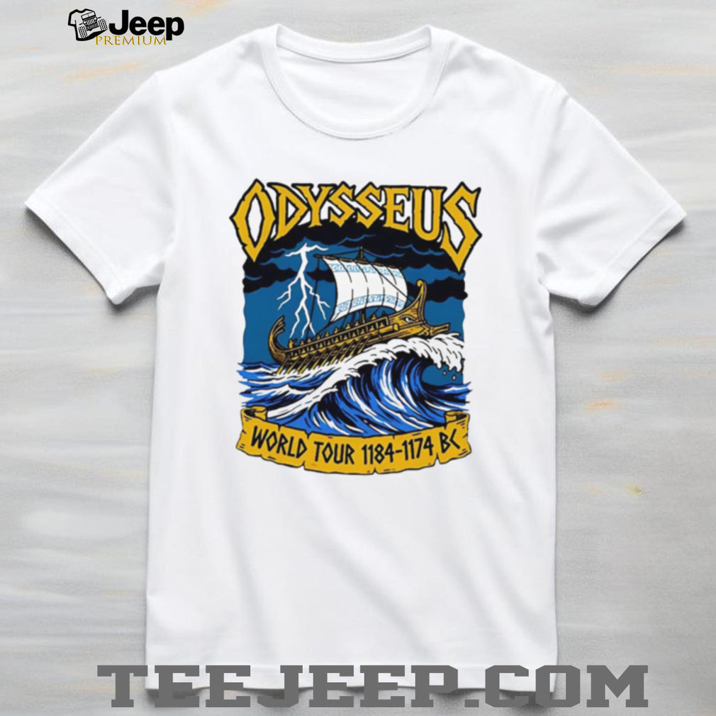 The Odyssey Odysseus World Tour 1184 1174 BC shirt