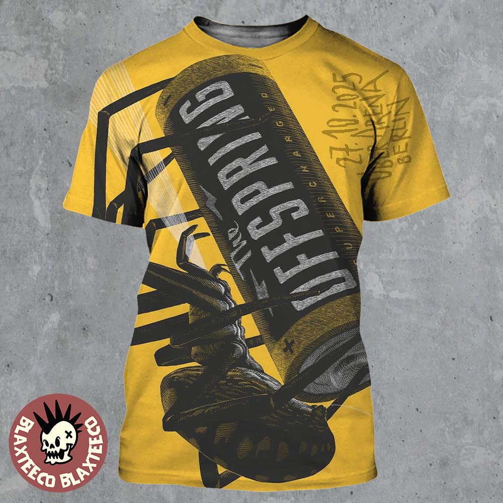 The Offspring Berlin Germany 2025 Tonight Poster At Uber Arena On October 27 2025 All Over Print Shirt