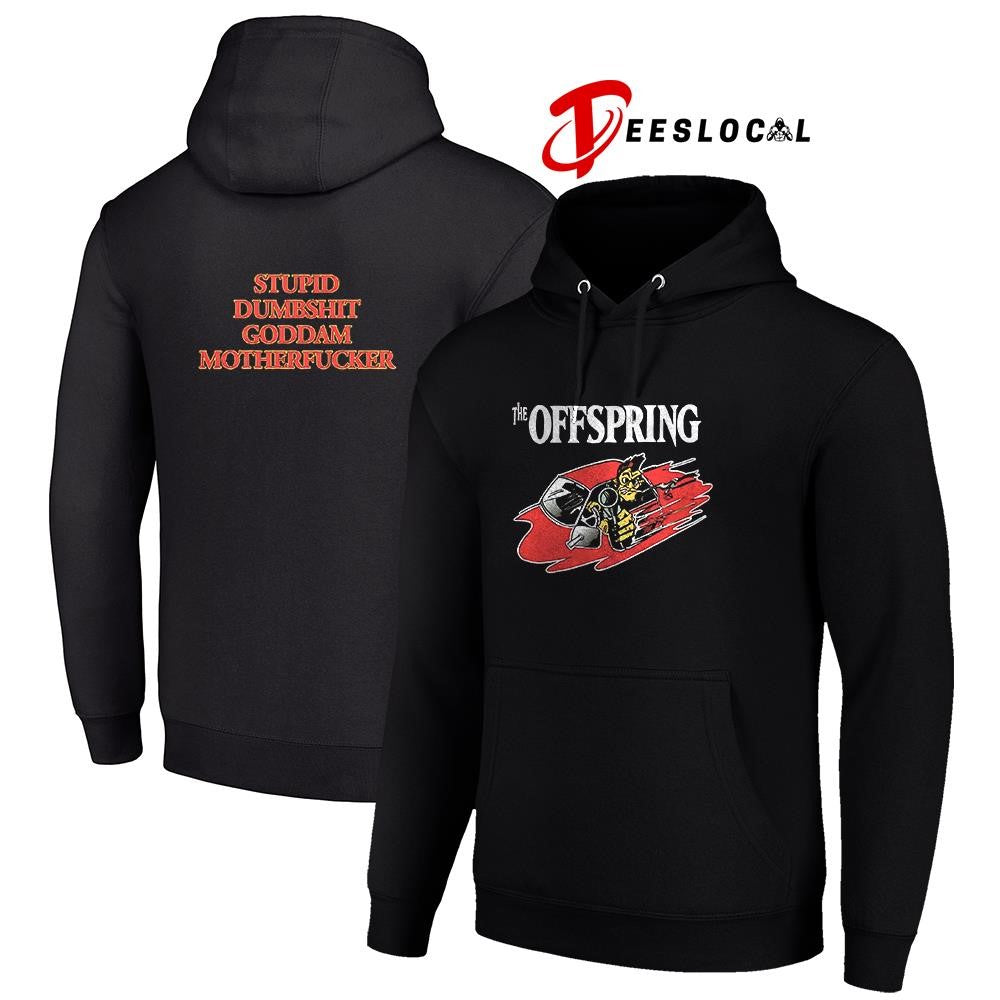 The Offspring stupid dumbshit Goddam motherfucker graphic shirt