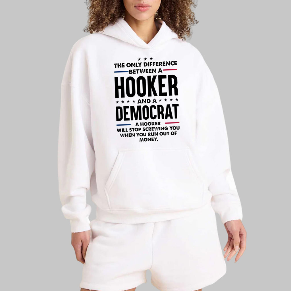 The Only Difference Between A Hooker Shirt