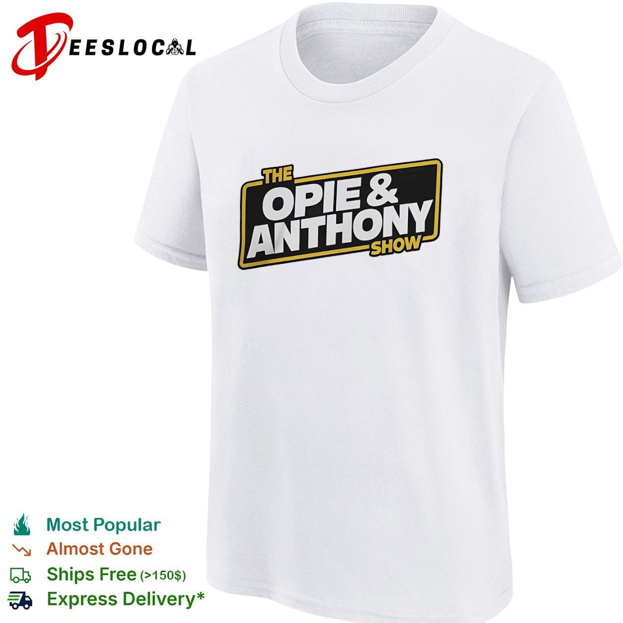 The Opie and Anthony Show Logo Radio Personality Talk Show shirt