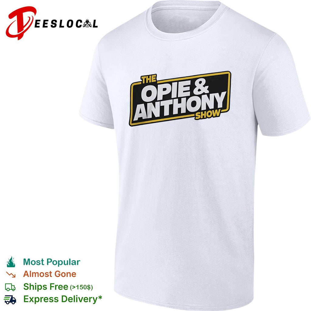 The Opie and Anthony Show Logo Radio Personality Talk Show shirt