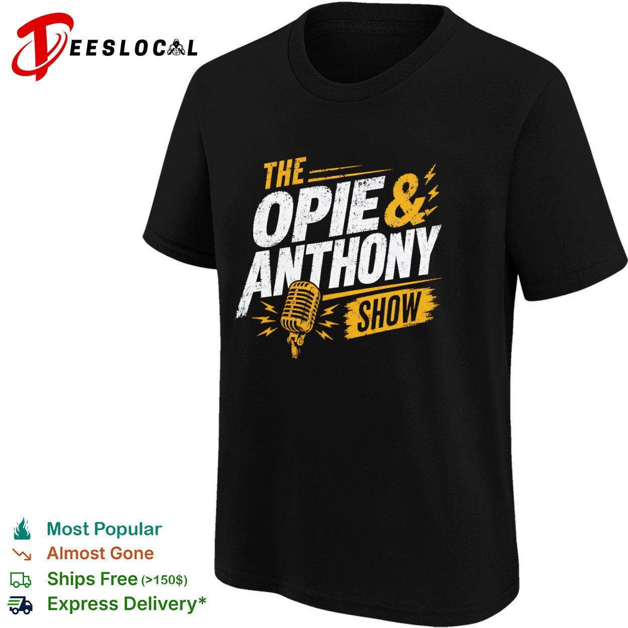 The Opie and Anthony Show podcast microphone shirt