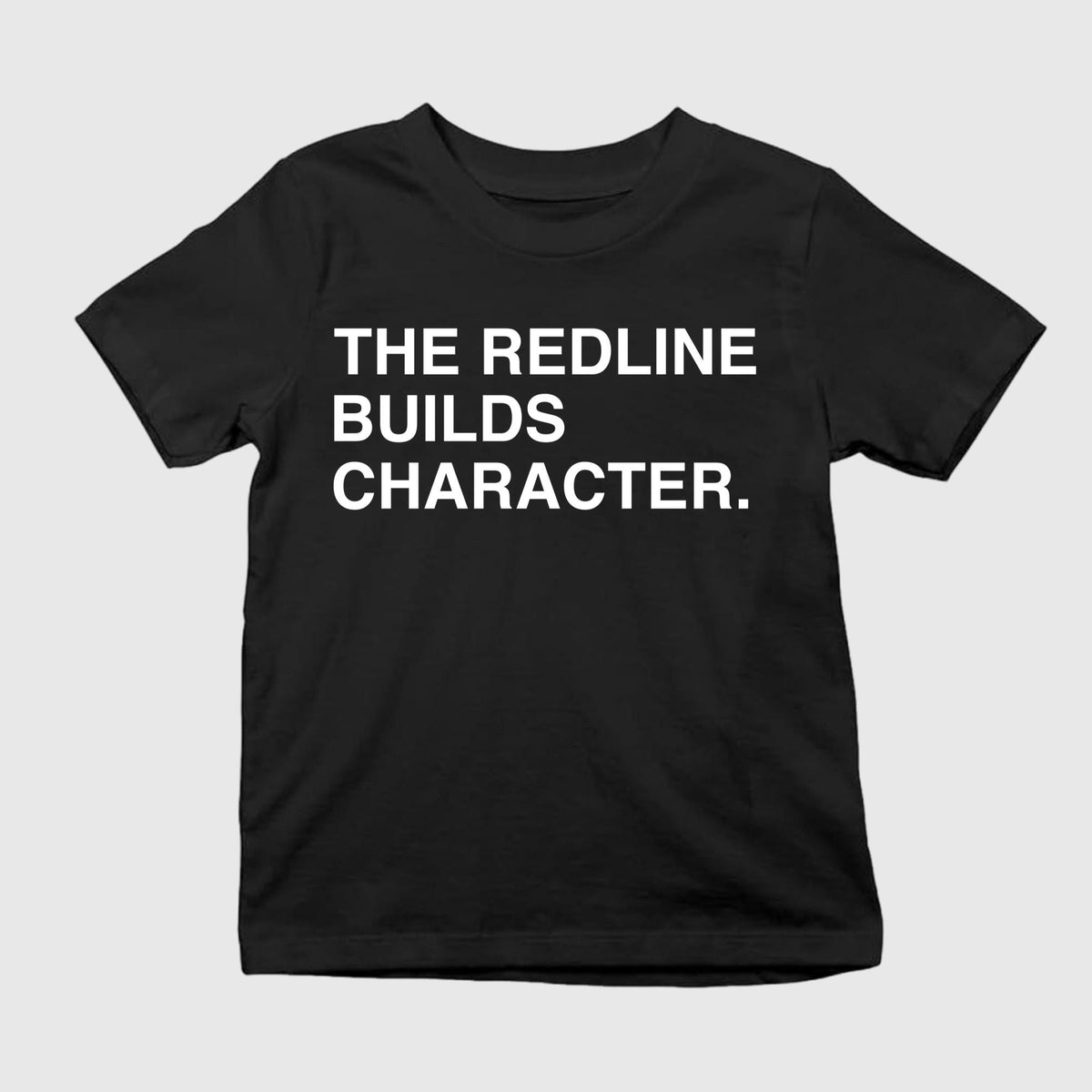 The Redline Builds Character Shirt