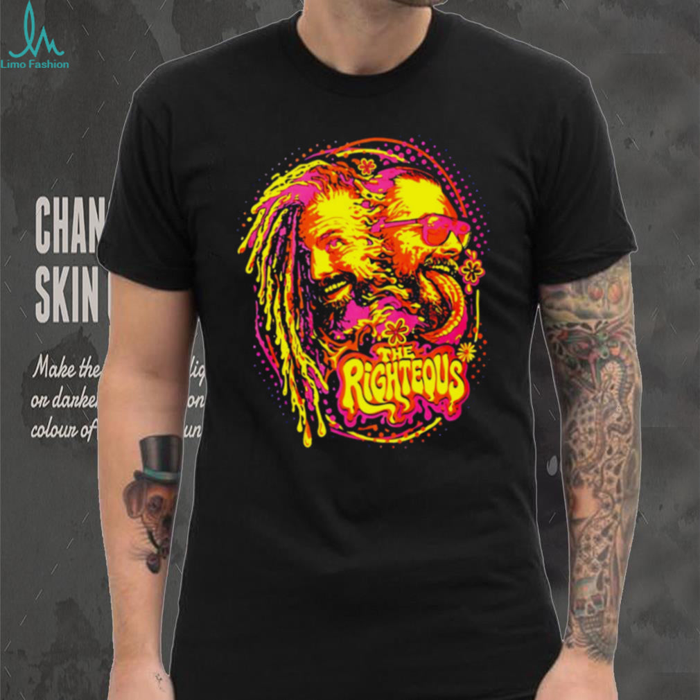 The Righteous Retro Psychedelic Rock Concert Style T Shirt