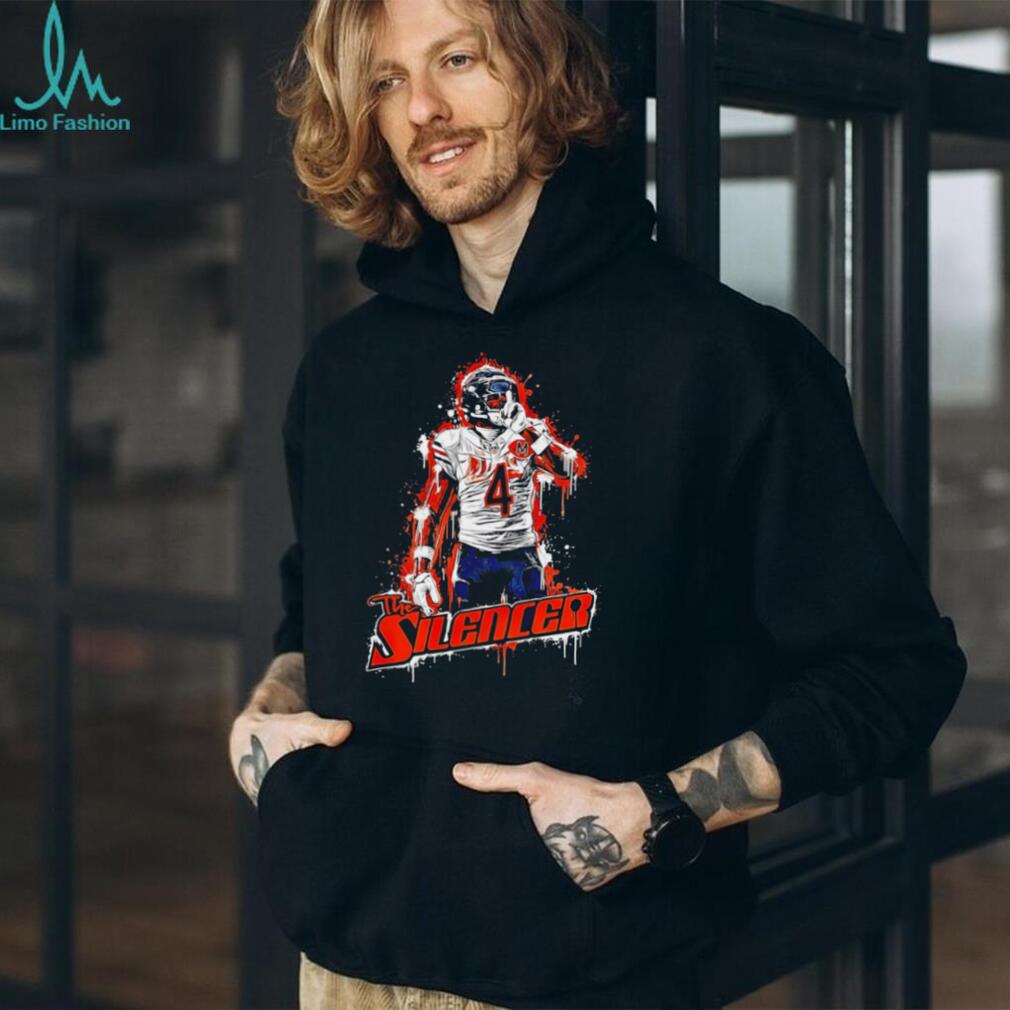 The Silencer Football Player Splash Art Urban Streetwear T Shirt