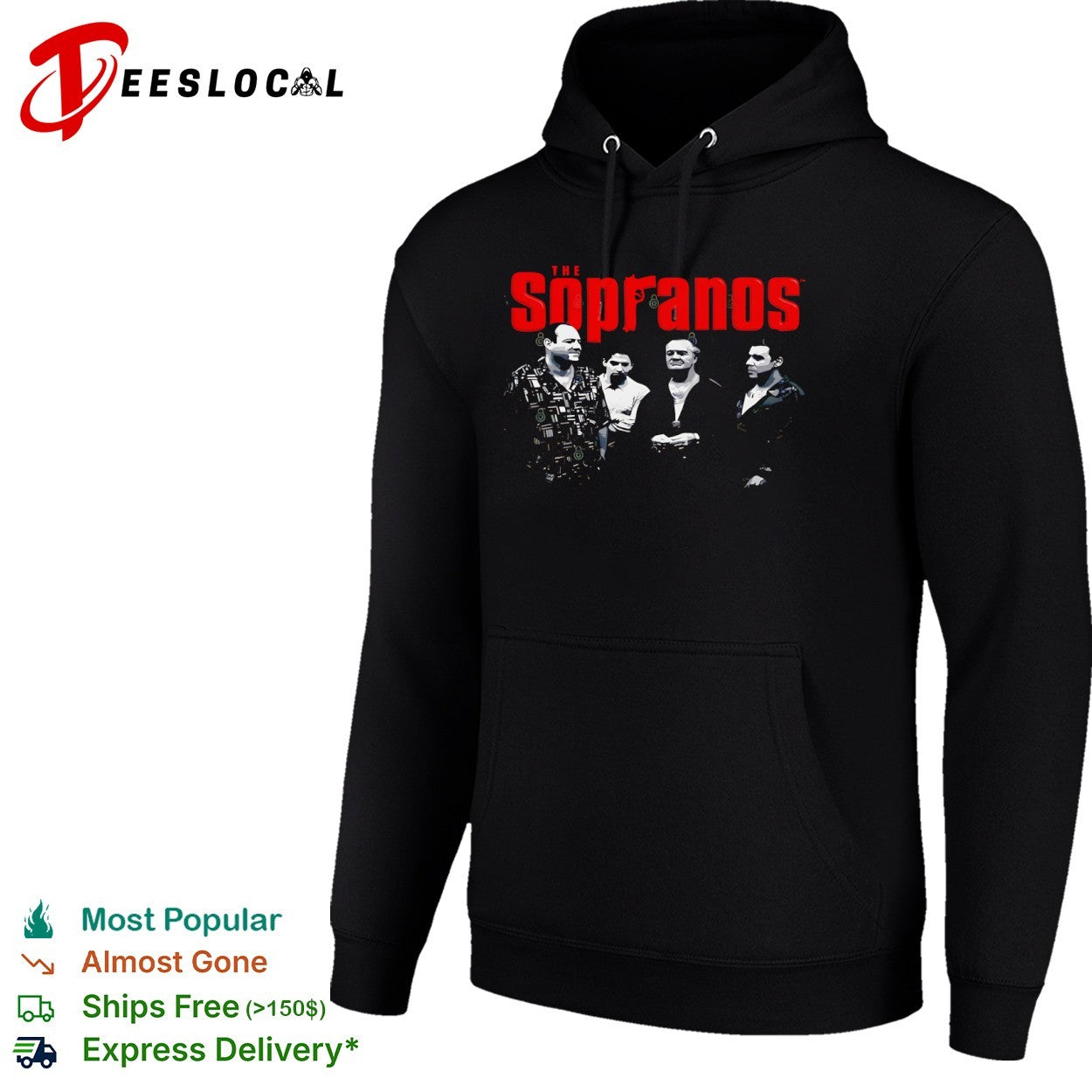 The Sopranos mobster men shirt