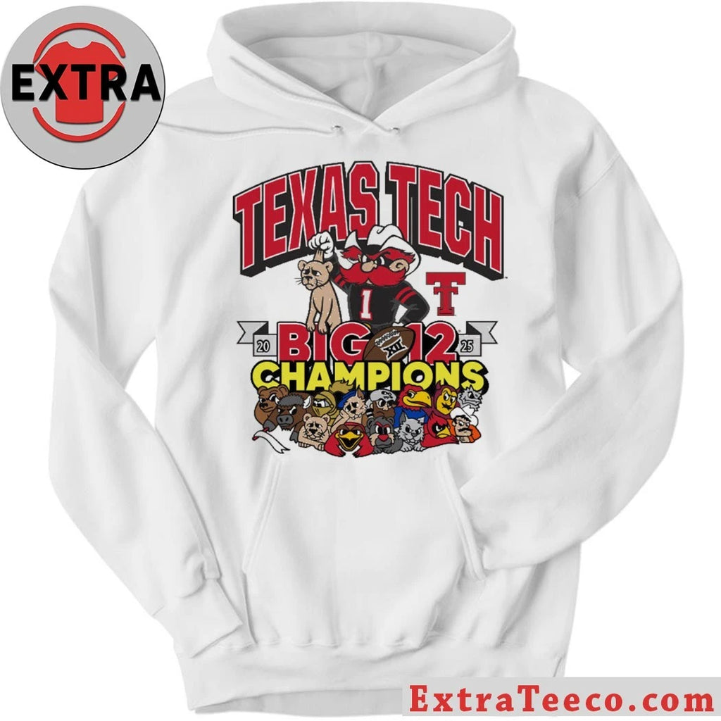 The Texas Tech Red Raiders won the Big Ten football championship on December 6, 2025, 34-7 at AT&amp;T Stadium in Arlington, Texas Shirt