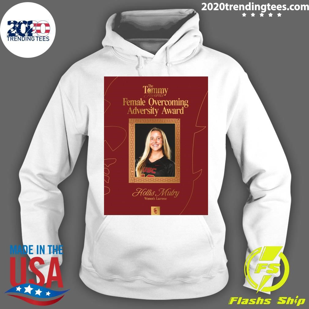 The Tommy Awards Female Overcoming Adversity Award USC Hollis Mutry Women’s Lacrosse Shirt