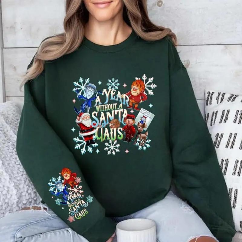 The Year Without Santa Snow Miser Heart Sweatshirt, Miser Brothers Hoodie, Heat And Snow Misers, Family Matching Xmas...