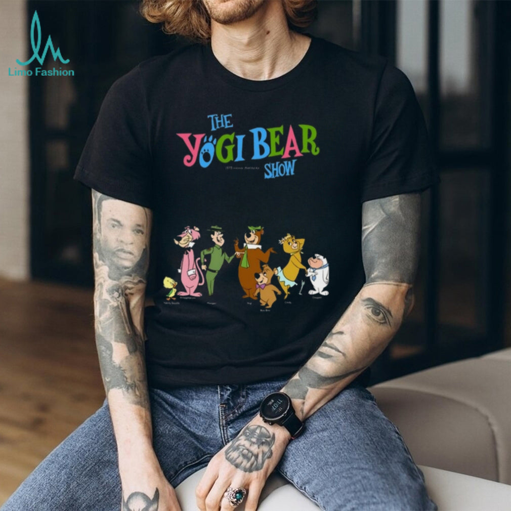 The Yogi Bear Show Character Lineup Retro Cartoon T Shirt