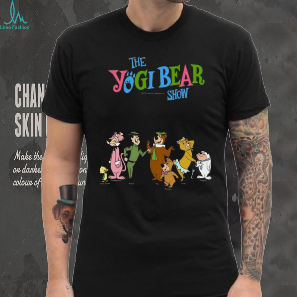 The Yogi Bear Show Character Lineup Retro Cartoon T Shirt