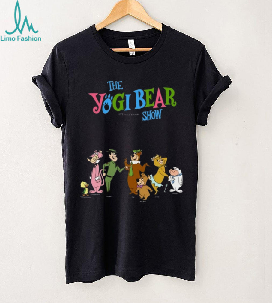 The Yogi Bear Show Character Lineup Retro Cartoon T Shirt