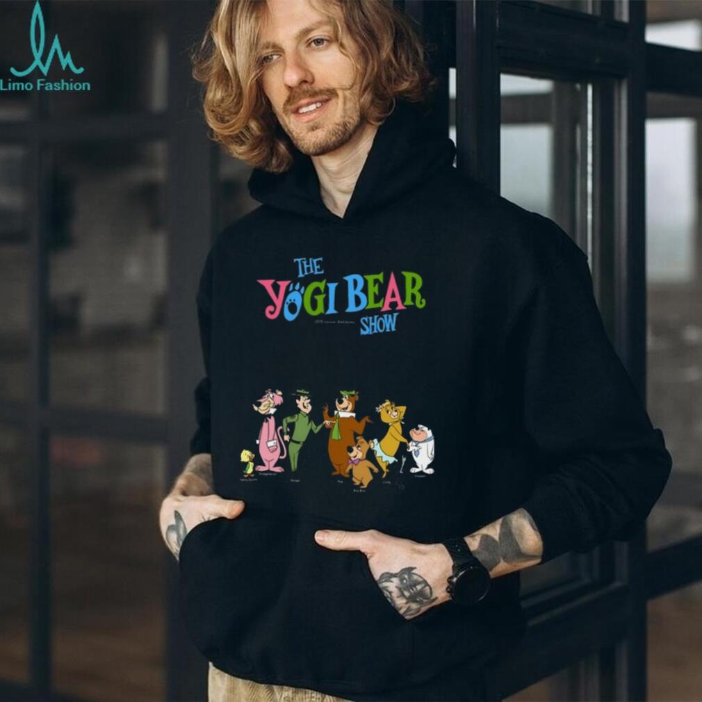The Yogi Bear Show Character Lineup Retro Cartoon T Shirt