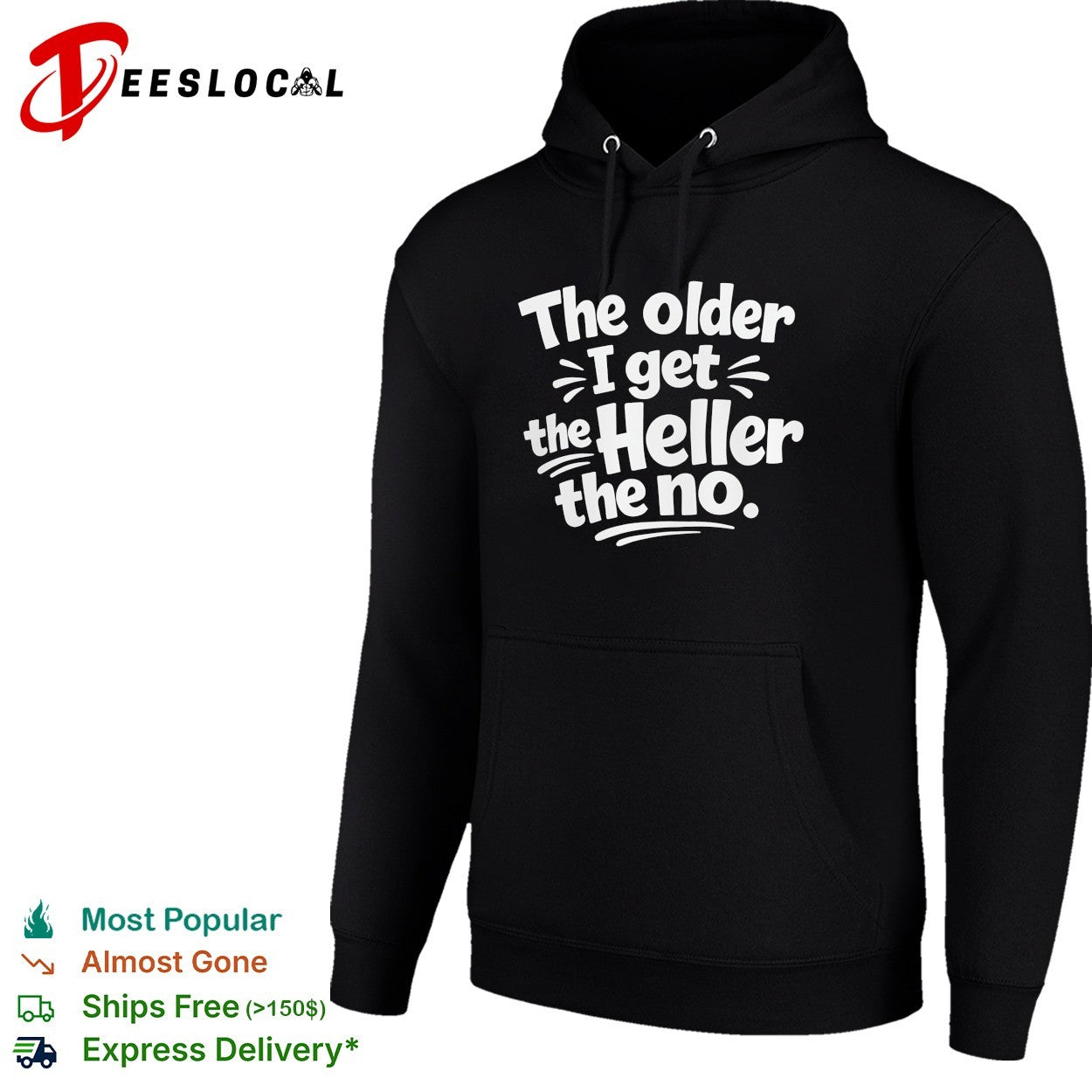 The older I get the heller the no shirt