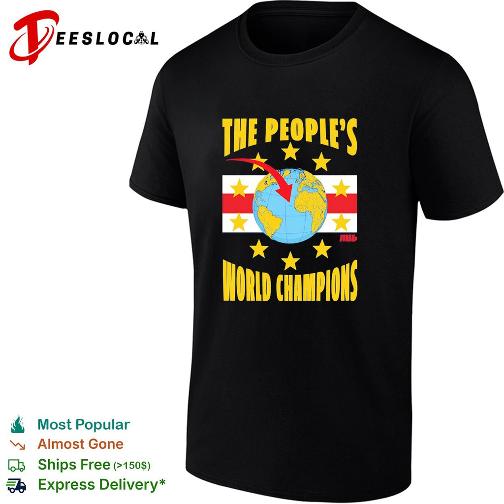 The people’s world champions globe shirt