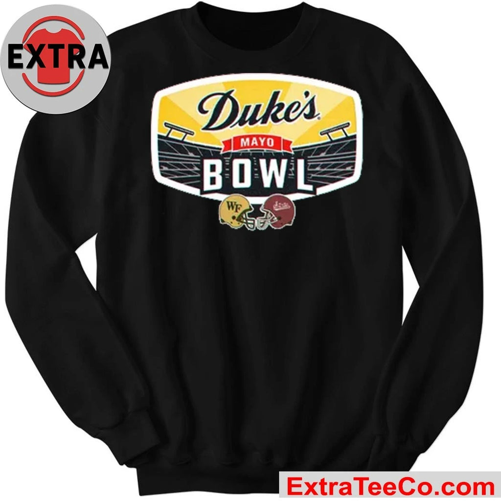 The upcoming Duke’s Mayo Bowl match is between the Wake Forest Demon Deacons and the Mississippi State Bulldogs Shirt
