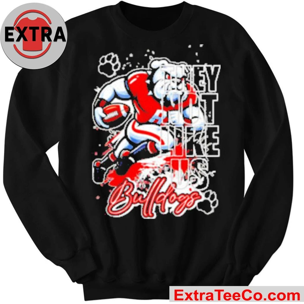 They Not Like Us Georgia Bulldogs Mascot Shirt