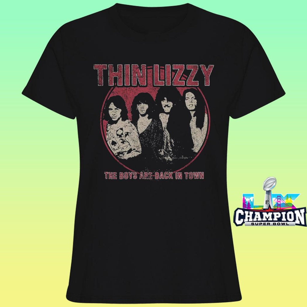 Thin Lizzy The Boys Are Back In Town Vintage Shirt