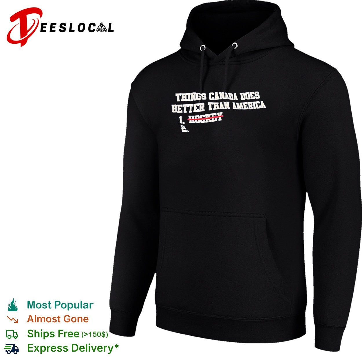 Things Canada Does Better Than America Hockey Shirt