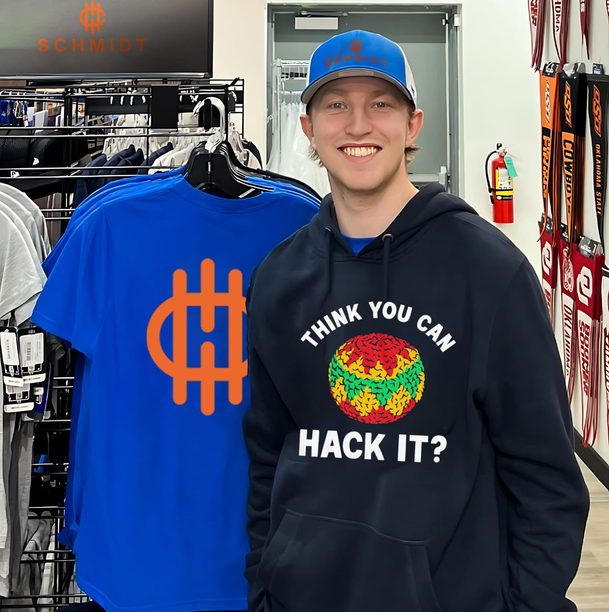 Think you can hack it hacky sack shirt