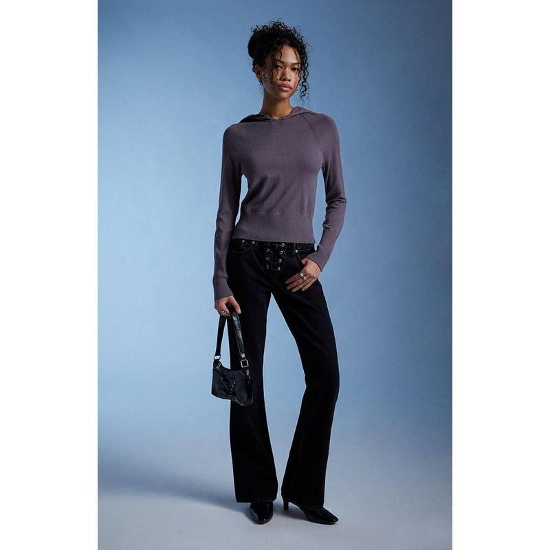 Third Charm Women's Riley Knit Hoodie T-Shirts, Sweatshirt | PodTeesHub.com
