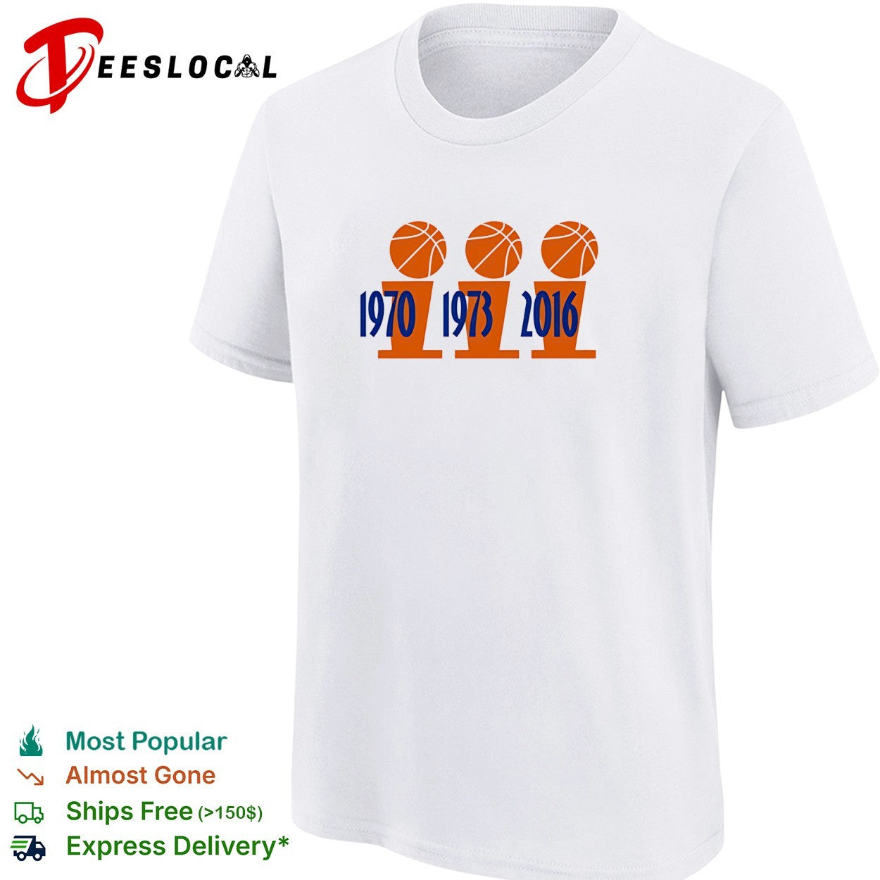 Three Championship Trophies 1970 1973 Finals 2026 shirt