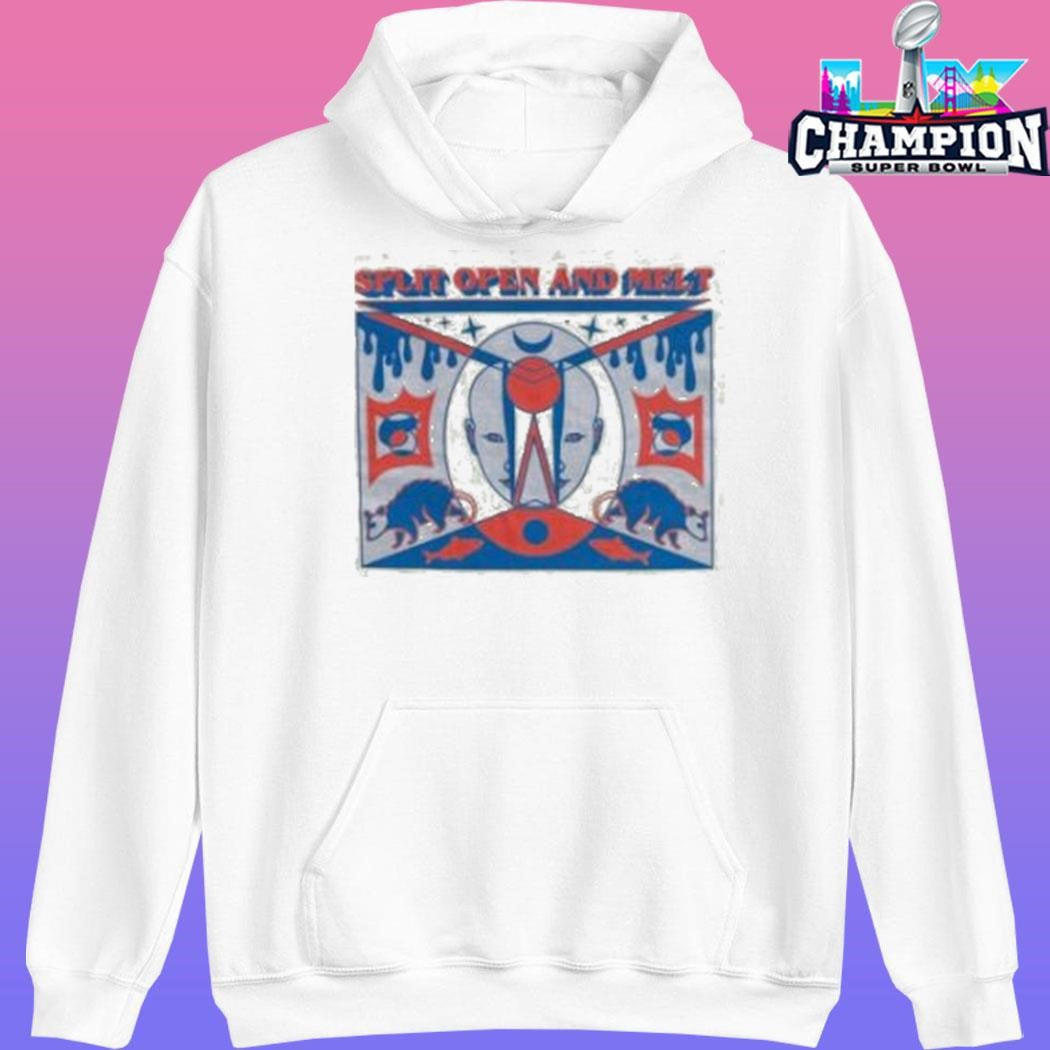 Thunder Shout Split Open And Melt Solid Shirt
