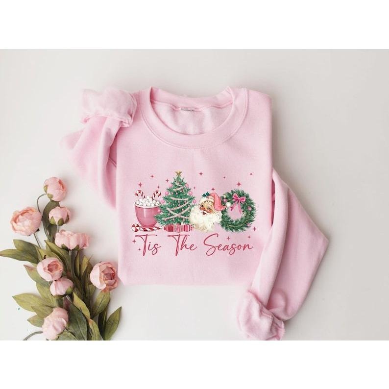 Tis The Season T-shirt, Christmas Tis The Season Sweatshirt, Merry Christmas Shirt, Christmas Sweatshirt, Cute Winter Hoodie