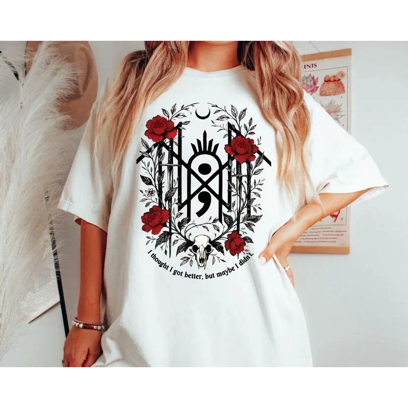 Tokenn Flowers Tshirt Sweatshirt Hoodie, Even In Arcadiia Album Shirt, Metal Band Merch, Gift For Fans, Unisex Sweater...