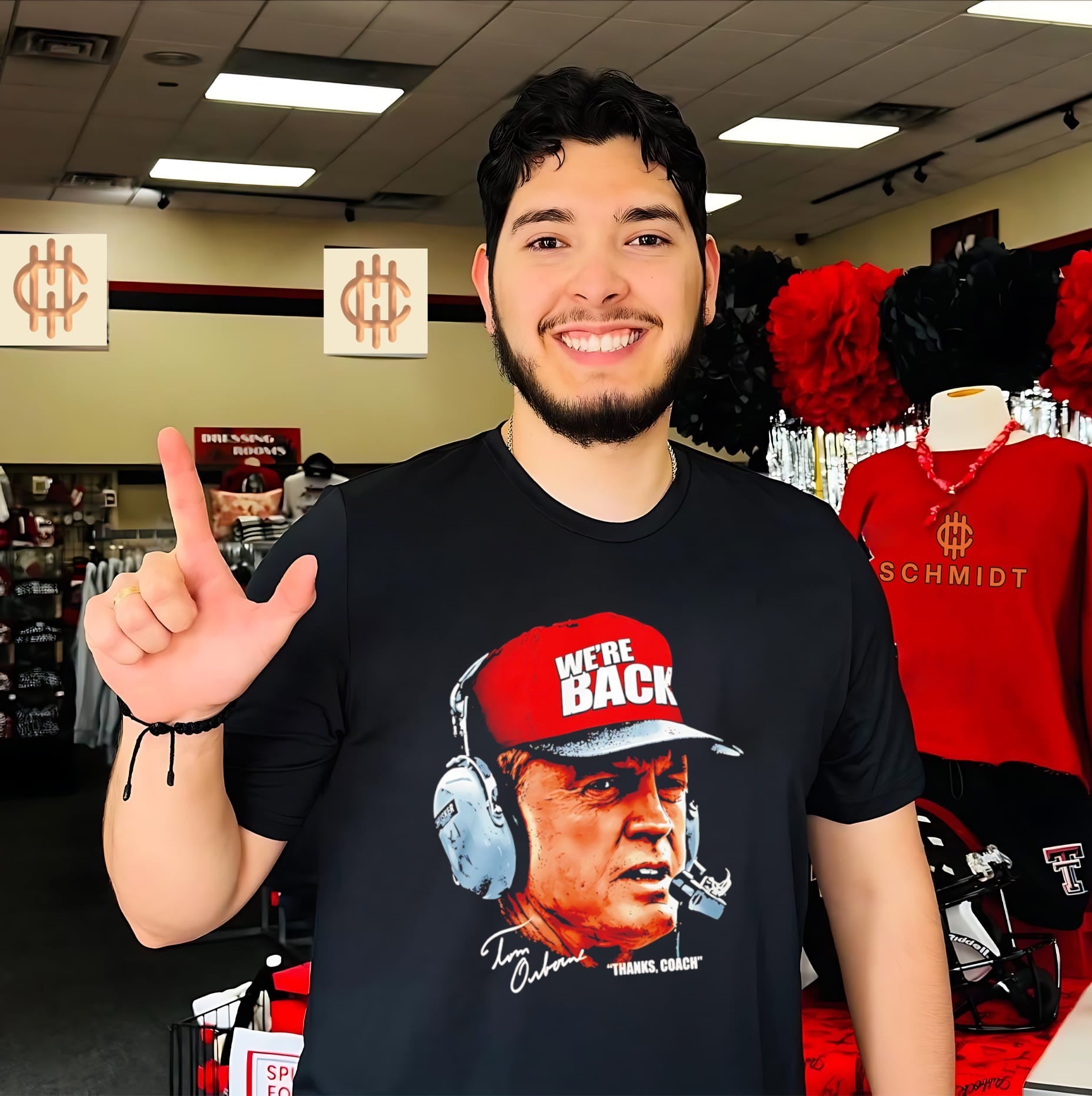 Tom Osborne Nebraska Cornhuskers Were Back Thank Coach Shirt