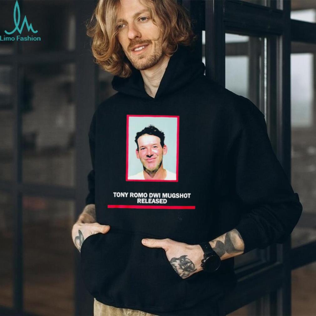 Tony Romo Dwi Mugshot Released 2026 Funny shirt