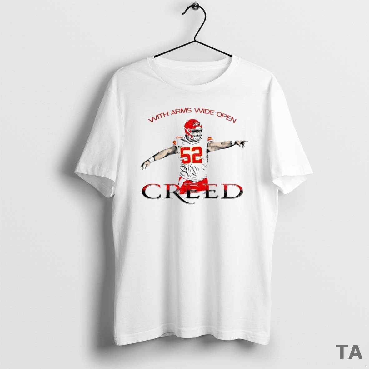 Top Creed Humphrey Kansas City Chiefs With Arms Wide Open Circle T Shirt Sweater Hoodie, Sweatshirt | PodTeesHub.com