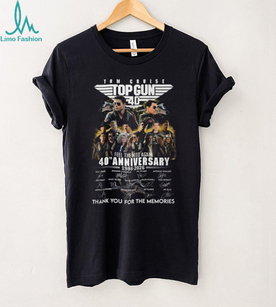 Gun 40th Anniversary Movie Tribute Cast Apparel T Shirt