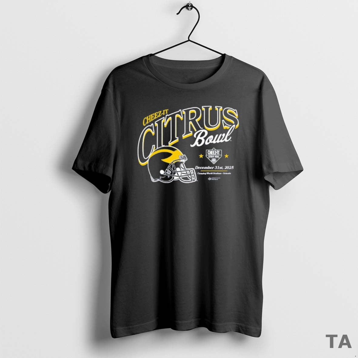 Top Michigan Football 2025 Cheez It Citrus Bowl Bound T Shirt Sweater Hoodie, Sweatshirt | PodTeesHub.com